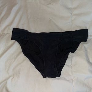 Aerie black bikini bottoms